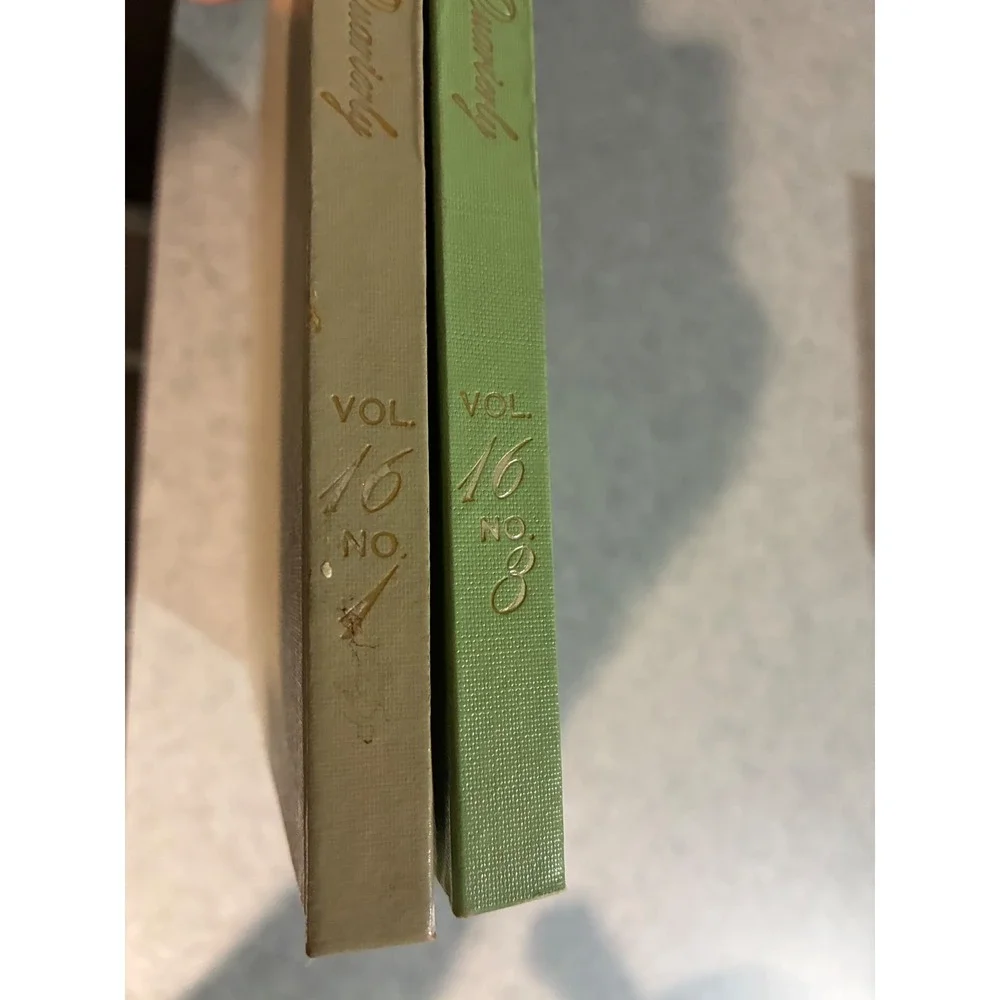 Automobile Quarterly Book Collection Vol 9-16 Multicolor Good Vintage Car Lot